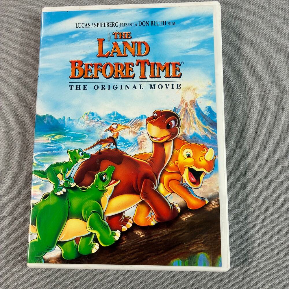 The Land Before Time Original Movie DVD Don Bluth Spielberg Lucas